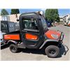 Image 3 : 2018 KUBOTA X1100C 2DR RTV, ORANGE, VIN A5KC2GDBPJG041713,