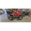 Image 2 : 2002 POLARIS SPORTSMAN 500 H.O. QUAD ATV, RED, VIN 4XACH50AX2D627481