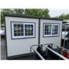 Image 2 : *H/T* BASTONE MODULAR PORTABLE SEA CAN WAREHOUSE BUILDING WITH BATHROOM,