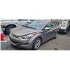 Image 1 : 2011 HYUNDAI ELANTRA BASE, 4DR SEDAN, BROWN, VIN 5NPDH4AE3BH044236,