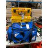 Image 1 : 3 ASSORTED YELLOW/BLACK HARD EQUIPMENT CASE & FERNO BLUE PROFESSIONAL TRAUMA BAG