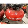 Image 2 : CRAFTSMAN RED PORTABLE ELECTRIC ASSISTED 6 GALLONS PANCAKE AIR COMPRESSOR