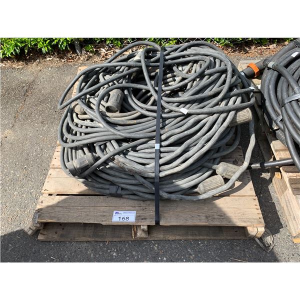 PALLET OF HEAVY DUTY JOB SITE ELECTRICAL CABLES