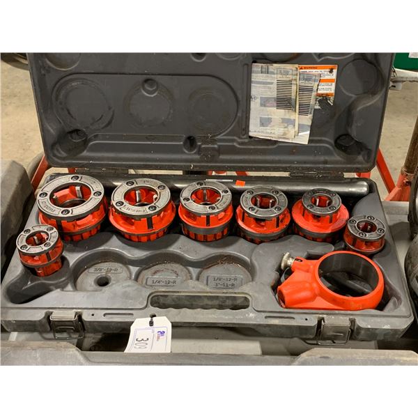 RIDGID INDUSTRIAL HEAVY DUTY RATCHET THREADER SET IN GREY HARD ...