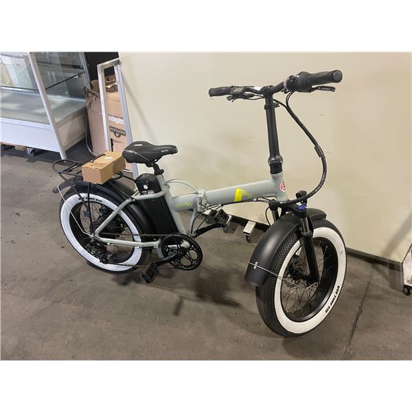 ITALWIN EBIG FOLDABLE FRONT SUSPENSION MOUNTAIN E-BIKE. 500W/1000W MOTOR, 32 KM/H MAX SPEED, 36