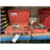 Image 1 : 3 ASSORTED MILWAUKEE HEAVY DUTY POWER TOOLS IN HARD TRANSPORT CARRY CASE INCLUDING: