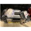 Image 2 : 2- BLACK TOOLBOX OF ASSORTED PIPE WORKING HAND TOOLS & HARDWARE