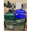 Image 2 : PALLET OF ASSORTED PLASTIC EVENT GARBAGE / RECYCLING LIDS