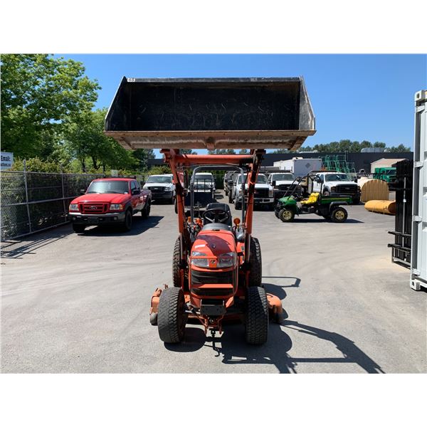 KUBOTA LA364, B2620, TRACTOR, ORANGE, SER #A6184,