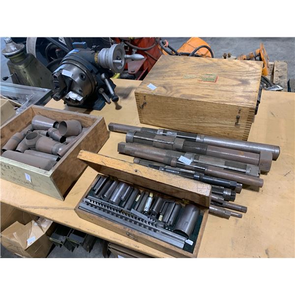 Reamer Box 2 BOXES OF MINUTE MAN KEYWAY BROACHES SET, ASSORTED REAMERS, REAMER ...
