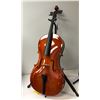 Image 2 : Cello with Bow includes Cello Stand and Case