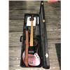 Image 2 : Squier  - Electric Base Guitar with Hard Case