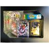 Image 2 : Group of 3 Pokémon tins w/ contents - includes Re-Pack cards/ card sleeves/ empty theme deck boxes/