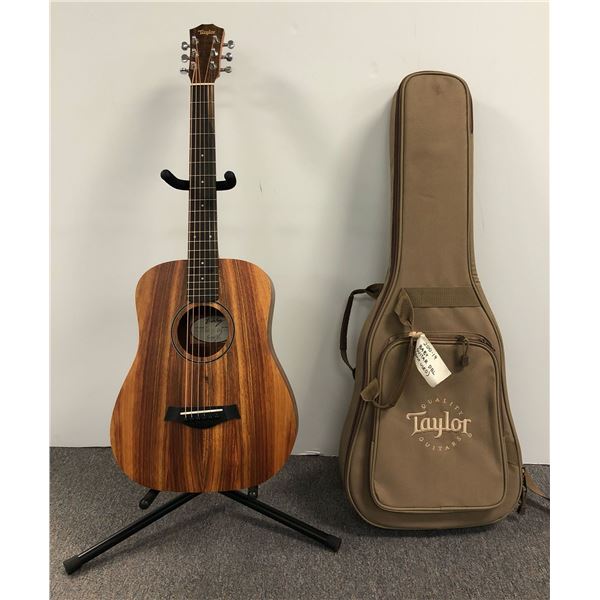 Taylor BTE-KOA 6 string acoustic guitar w/ bag & wall mount hanger (FLOOR STAND NOT INCLUDED)