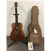 Image 1 : Baby Taylor BTE-KOA 6 string semi-acoustic guitar w/ soft bag/ capo & wall mount hanger (FLOOR STAND