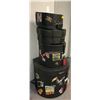 Image 1 : Group of 4 assorted drums hard cases
