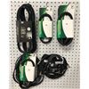 Image 1 : Group of assorted guitar instrument cables & right angle patch cables (approx. 15 pcs.)