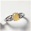 Image 2 : $1305 10K Opal(0.8ct) Diamond(0.02ct) Ring