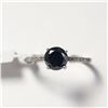Image 1 : $1820 10K Black Diamond(1ct) Diamond(0.08ct) Ring