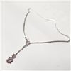 Image 2 : Silver Cz 10" Anklet