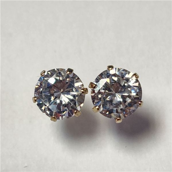 $240 10K CZ Earrings