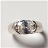 Image 2 : $120 Silver CZ Ring