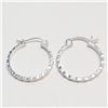 Image 1 : $60 Silver Hoop Earrings
