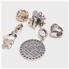 Image 2 : $240 Silver Pack Of 5 Pandora Style Beads