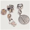 Image 3 : $240 Silver Pack Of 5 Pandora Style Beads