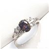 Image 3 : $120 Silver Mystic Topaz CZ Ring