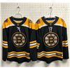 Image 1 : Set of 2 NHL Fanatics Boston Bruins Official Licensed Jerseys - size S