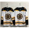 Image 1 : Set of 2 NHL Fanatics Boston Bruins Official Licensed Jerseys - sizes S