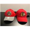 Image 1 : Group of 2 NHL Chicago Blackhawks caps - includes CCM & NHL Fanatics