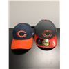 Image 1 : Group of 2 NFL New Era Chicago Bears caps - includes 59 Fifty & 9 Twenty