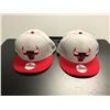 Image 1 : Group of 2 New Era NBA Chicago Bulls 9 Fifty caps