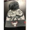 Image 2 : Group of assorted NBA Chicago Bulls merchandise - includes 3 New Era beanie caps & 1 scarf