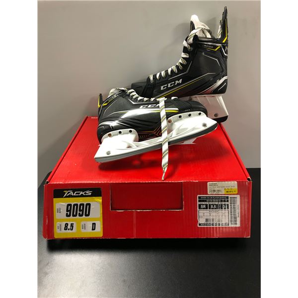 Pair of CCM Tacks 9090 SR player skates w/ box - size 8.5