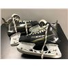 Image 1 : Pair of CCM Tacks 9070 ice hockey player skates - size US 9