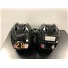 Image 4 : Group of 2 black Bauer adjustable hockey helmets - includes IMS 5.0 M