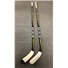 Image 1 : Group of 2 CCM Super Tacks 2.0 M - P80 85 T LK right handed ice hockey sticks