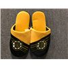 Image 2 : 2 pairs of NHL Forever Collectibles Boston Bruins slip-ons - sizes M & L