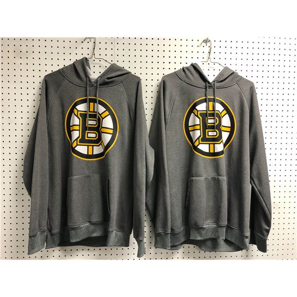 Group of 2 NHL Fanatics Boston Bruins hoodies - sizes L & XL