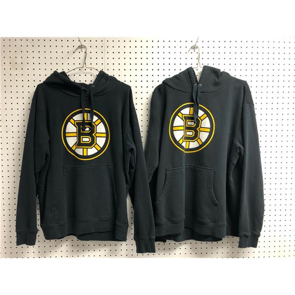 Group of 2 NHL Fanatics Boston Bruins hoodies - sizes XL & L