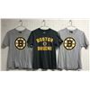 Image 1 : Group of 3 NHL Fanatics Boston Bruins Small t-shirts