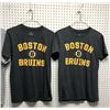 Image 3 : Group of 4 assorted NHL Fanatics Boston Bruins Medium t-shirts