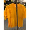 Image 2 : Large group of assorted size yellow t-shirts (approx. 25 pcs)