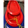 Image 2 : Group of 3 assorted plastic sleds