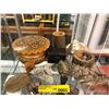 Image 2 : Assorted home decor and collectible carvings