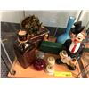 Image 2 : Lot of vintage items - including Utensils holder, Vases, Hand Massager, Paper weight etc