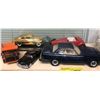 Image 2 : Diecast Toy Lot Euclid Dump Truck, 24k Gold 1948 Mercury Club Coupe, Jim Beam Mercedes Decanter & Mo